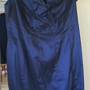 Sapprire blue Adrianna Papell cocktail dress